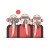 Modern Wise Monkeys Vinyl Car Decal Sticker – Waterproof & UV-Resistant 6.826666666666667"