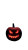 Glowing Pumpkin Face Vinyl Car Decal Sticker – Waterproof & UV-Resistant 4.8533333333333335"