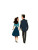 Couple Leaving Restaurant Vinyl Car Decal Sticker – Waterproof & UV-Resistant 8.213333333333333"