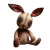 Creepy Rabbit Doll Vinyl Car Decal Sticker – Waterproof & UV-Resistant 6.826666666666667"