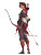 Fantasy Female Archer V2 Vinyl Car Decal Sticker – Waterproof & UV-Resistant 8.213333333333333"