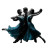 Passionate Tango Dancers Vinyl Car Decal Sticker – Waterproof & UV-Resistant 6.826666666666667"