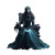 Fantasy Princess V18 Vinyl Car Decal Sticker – Waterproof & UV-Resistant 3.4133333333333336"