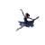 Moonlit Ballet Dancer Vinyl Car Decal Sticker – Waterproof & UV-Resistant 3.4133333333333336"