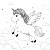 Flying Unicorn V5 Vinyl Car Decal Sticker – Waterproof & UV-Resistant 3.4133333333333336"