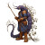 Dnd Centipede Humanoid Vinyl Car Decal Sticker – Waterproof & UV-Resistant 3.4133333333333336"