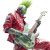 Punk Robot Guitarist Vinyl Car Decal Sticker – Waterproof & UV-Resistant 6.826666666666667"