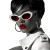 Glamorous Noir Portrait V2 Vinyl Car Decal Sticker – Waterproof & UV-Resistant 6.826666666666667"