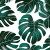 Glitter Monstera Leaves Vinyl Car Decal Sticker – Waterproof & UV-Resistant 6.826666666666667"