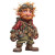 Bombastic Gnome Vinyl Car Decal Sticker – Waterproof & UV-Resistant 3.4133333333333336"