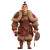 Mongolian Warrior V2 Vinyl Car Decal Sticker – Waterproof & UV-Resistant 3.4133333333333336"