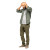 Lonely Man Pondering Vinyl Car Decal Sticker – Waterproof & UV-Resistant 6.826666666666667"