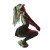 Stylish Golfer Swing Vinyl Car Decal Sticker – Waterproof & UV-Resistant 3.4133333333333336"