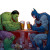 Hulk And Batman Vinyl Car Decal Sticker – Waterproof & UV-Resistant 3.4133333333333336"