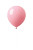 Pink Balloon Floating Vinyl Car Decal Sticker – Waterproof & UV-Resistant 8.96"