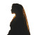 Esther Silhouette Vinyl Car Decal Sticker – Waterproof & UV-Resistant 3.4133333333333336"