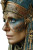 Golden Nefertiti Vinyl Car Decal Sticker – Waterproof & UV-Resistant 4.4
