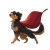 Superhero Dog V6 Vinyl Car Decal Sticker – Waterproof & UV-Resistant 3.4133333333333336"