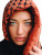 Palestinian Keffiyeh Woman Vinyl Car Decal Sticker – Waterproof & UV-Resistant 8.213333333333333"