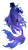 Ethereal Mermaid V3 Vinyl Car Decal Sticker – Waterproof & UV-Resistant 4.8533333333333335"