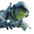 Glass Cosmonaut Nebula Vinyl Car Decal Sticker – Waterproof & UV-Resistant 6.826666666666667"