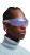 Futuristic Visor Portrait Vinyl Car Decal Sticker – Waterproof & UV-Resistant 9.706666666666667"