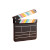 Clay Clapperboard Vinyl Car Decal Sticker – Waterproof & UV-Resistant 6.826666666666667"
