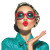 Vintage Asian Woman V4 Vinyl Car Decal Sticker – Waterproof & UV-Resistant 6.826666666666667"