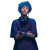 Cyberpunk Dj Portrait Vinyl Car Decal Sticker – Waterproof & UV-Resistant 3.4133333333333336"