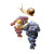 Snail On Grapes Vinyl Car Decal Sticker – Waterproof & UV-Resistant 3.4133333333333336"