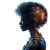 Afrocentric Ai Robot Vinyl Car Decal Sticker – Waterproof & UV-Resistant 3.4133333333333336"