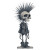 Punk Rock Skeleton Vinyl Car Decal Sticker – Waterproof & UV-Resistant 3.4133333333333336"