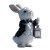 Dapper Rabbit Lantern Vinyl Car Decal Sticker – Waterproof & UV-Resistant 6.826666666666667"