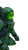 Green Astronaut Vinyl Car Decal Sticker – Waterproof & UV-Resistant 9.706666666666667"