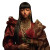 Rosette-Style Woman Vinyl Car Decal Sticker – Waterproof & UV-Resistant 3.4133333333333336"
