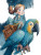 Girl On Parrot Vinyl Car Decal Sticker – Waterproof & UV-Resistant 4.1066666666666665"
