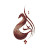 Dragon Calligraphy Vinyl Car Decal Sticker – Waterproof & UV-Resistant 3.4133333333333336"