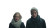 Couple In Snow Vinyl Car Decal Sticker – Waterproof & UV-Resistant 5.4
