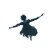 Falling Figure Vinyl Car Decal Sticker – Waterproof & UV-Resistant 3.4133333333333336"