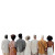 Diverse Group Peeking Vinyl Car Decal Sticker – Waterproof & UV-Resistant 6.826666666666667"