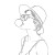 Bubble Blowing Woman V2 Vinyl Car Decal Sticker – Waterproof & UV-Resistant 3.4133333333333336"