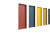 Colorful Hpl Doors Vinyl Car Decal Sticker – Waterproof & UV-Resistant 5.97333333333333