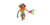 Joyful Kite Runner Vinyl Car Decal Sticker – Waterproof & UV-Resistant 5.12"