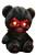Fluffy Chibi Teddy Vinyl Car Decal Sticker – Waterproof & UV-Resistant 8.96"