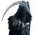 Scary Grim Reaper Vinyl Car Decal Sticker – Waterproof & UV-Resistant 6.826666666666667"