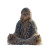 Meditating Chewbacca Vinyl Car Decal Sticker – Waterproof & UV-Resistant 3.4133333333333336"