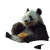 Panda Snacking Vinyl Car Decal Sticker – Waterproof & UV-Resistant 3.4133333333333336"