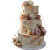 Elegant Wedding Cake V4 Vinyl Car Decal Sticker – Waterproof & UV-Resistant 6.826666666666667"