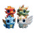 Chibi Dragon Figures Vinyl Car Decal Sticker – Waterproof & UV-Resistant 3.4133333333333336"