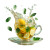 Iced Tea Splash Vinyl Car Decal Sticker – Waterproof & UV-Resistant 3.4133333333333336"